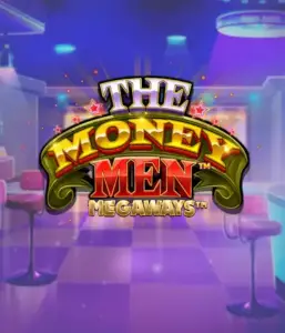 Experience the dynamic world of The Money Men Megaways slot by Pragmatic Play, highlighting a vibrant logo with sparkling stars against a stylish casino backdrop. This image captures the energy and allure of high-stakes gambling with its stunning colors and design. Ideal for slot game lovers craving high-energy gaming. 